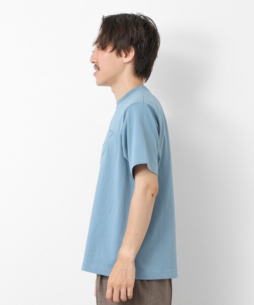 NOLLEY'S goodman(ノーリーズグッドマン)の「スランクフィニッシング天竺クラフトクジラT(Tシャツ/カットソー・メンズ・グレイッシュブルー/ブラック/グレイッシュベージュ/ホワイト・XL/L/M/S)」の21枚目の写真