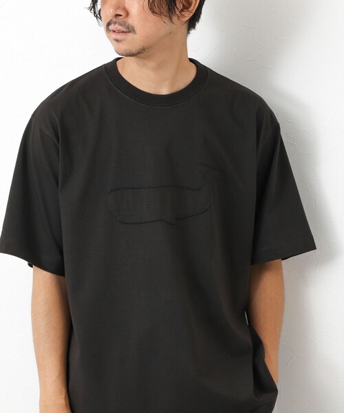 NOLLEY'S goodman(ノーリーズグッドマン)の「スランクフィニッシング天竺クラフトクジラT(Tシャツ/カットソー・メンズ・グレイッシュブルー/ブラック/グレイッシュベージュ/ホワイト・XL/L/M/S)」の15枚目の写真