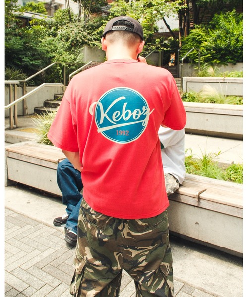 KEBOZ（ケボズ）の「BB S/S TEE（Tシャツ/カットソー・メンズ・ホワイト/レッド/ホワイト系その他/グレー系その他/スカイブルー/ブラック/グレー/ブラック系その他/ネイビー/オレンジ系その他/クリーム・M/L/XL/2XL/S）」の14枚目の写真