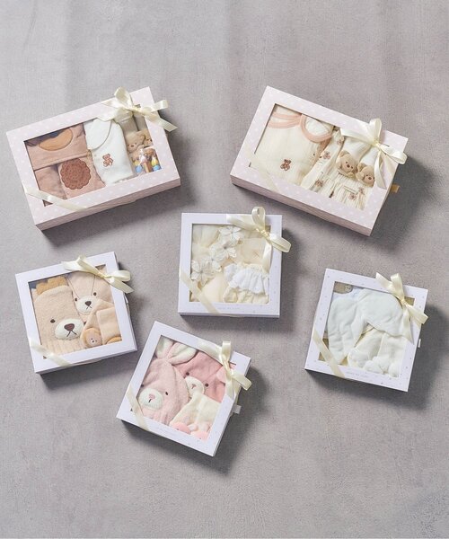 apres les cours（アプレレクール）の「【Baby Gift Box】天使の羽セット（ベビーギフト・キッズ・マルチ・70）」の3枚目の写真