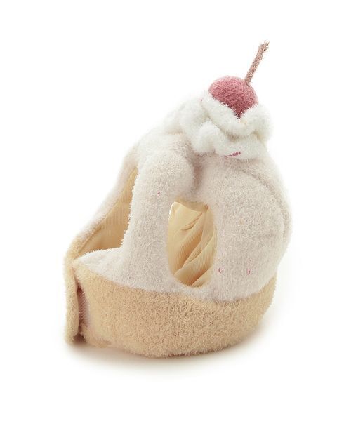 gelato pique（ジェラートピケ）の「【CAT&DOG】【Birthday】カップケーキハット（ペットウェア・レディース・クリーム・S-M/L）」の9枚目の写真