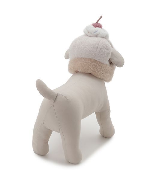gelato pique（ジェラートピケ）の「【CAT&DOG】【Birthday】カップケーキハット（ペットウェア・レディース・クリーム・S-M/L）」の22枚目の写真