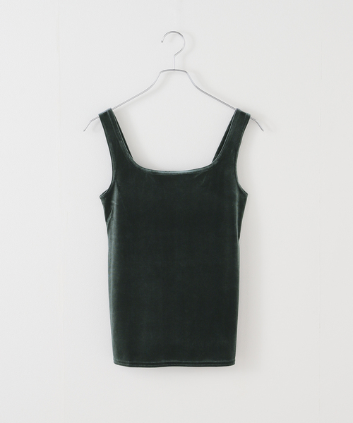 セール】SIMONE WILD/シモーネ ワイルド VELVET SINGLET タンクトップ