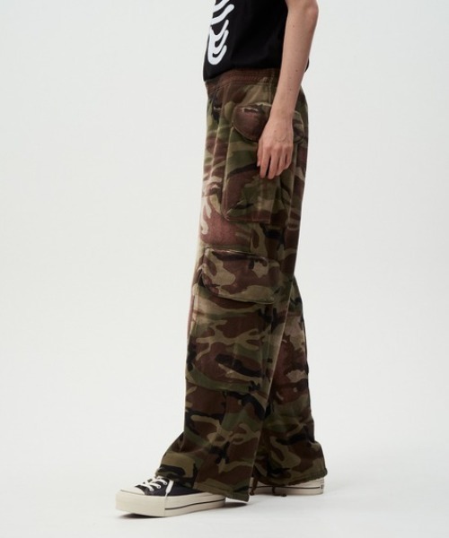 DISCOVERED(ディスカバード)の「DISCOVERED ARMY CARGO SWEAT PANTS(その他パンツ・メンズ・カモフラージュ/ブラック・1/3)」の12枚目の写真