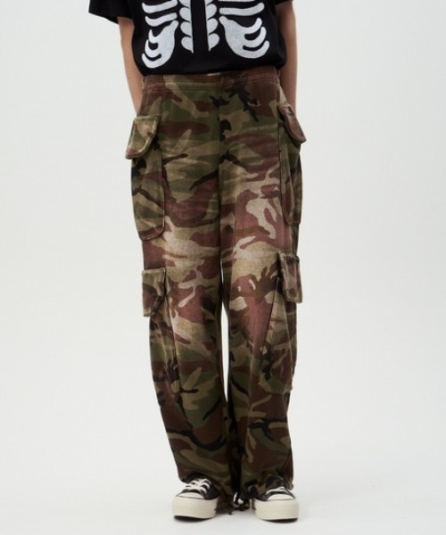 DISCOVERED(ディスカバード)の「DISCOVERED ARMY CARGO SWEAT PANTS(その他パンツ・メンズ・カモフラージュ/ブラック・1/3)」の11枚目の写真