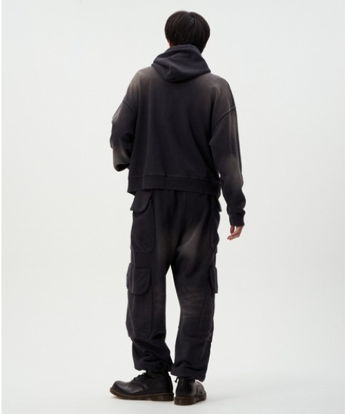 DISCOVERED(ディスカバード)の「DISCOVERED ARMY CARGO SWEAT PANTS(その他パンツ・メンズ・カモフラージュ/ブラック・1/3)」の6枚目の写真