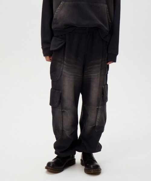 DISCOVERED(ディスカバード)の「DISCOVERED ARMY CARGO SWEAT PANTS(その他パンツ・メンズ・カモフラージュ/ブラック・1/3)」の7枚目の写真