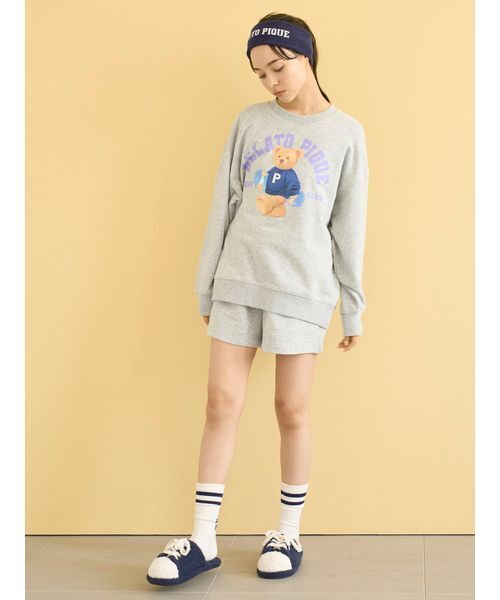 セール】【ONLINE限定】スポーティーベア裏毛プルオーバー＆裏毛