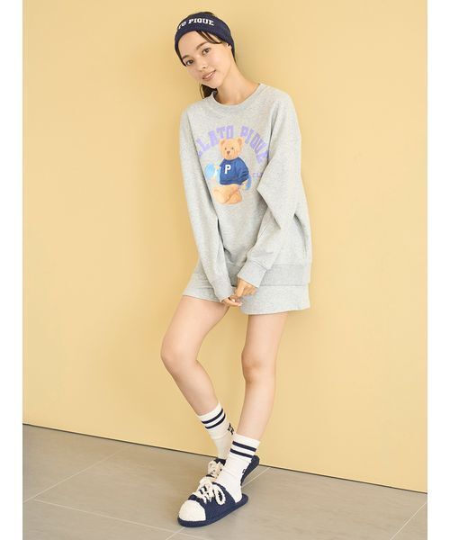 セール】【ONLINE限定】スポーティーベア裏毛プルオーバー＆裏毛