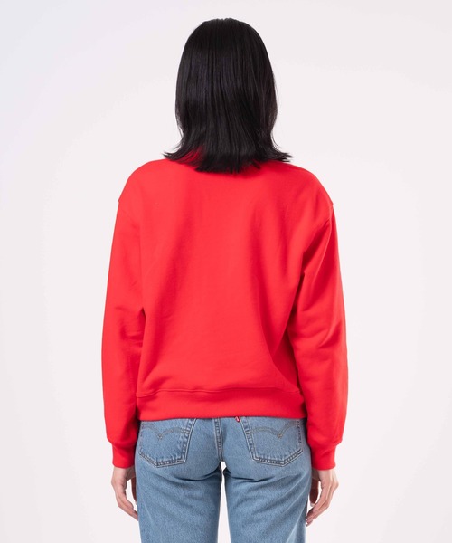 Levi's（リーバイス）の「Levi's/リーバイス グラフィック ヘリテージ クルーネックスウェットシャツ（スウェット・レディース・レッド・S/M/L）」の12枚目の写真