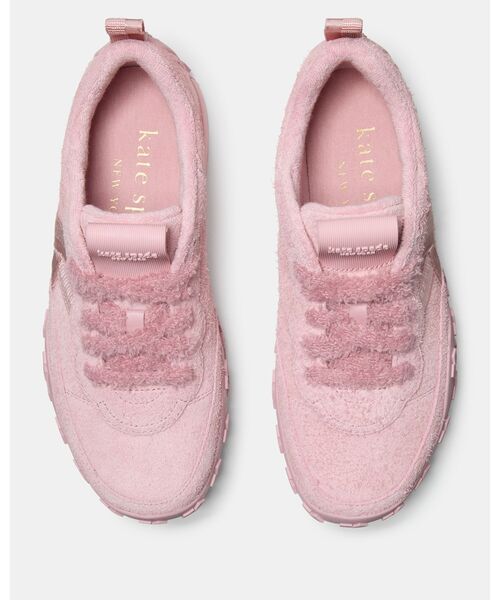 kate spade new york（ケイトスペード ニューヨーク）の「ケイ アズ イン ケイト ランナー（スニーカー・レディース・ピンク・6/5/8/7）」の4枚目の写真