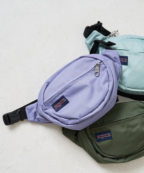 FREAK'S STORE(フリークスストア)の「限定展開 JANSPORT/ジャンスポーツ FIFTH AVENUE/フィフスアベニュー(ボディバッグ/ウエストポーチ・レディース・ブラック/ブルーグリーン/グリーン/ラベンダー・ONE SIZE)」の4枚目の写真