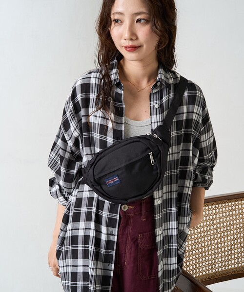 FREAK'S STORE(フリークスストア)の「限定展開 JANSPORT/ジャンスポーツ FIFTH AVENUE/フィフスアベニュー(ボディバッグ/ウエストポーチ・レディース・ブラック/ブルーグリーン/グリーン/ラベンダー・ONE SIZE)」の14枚目の写真