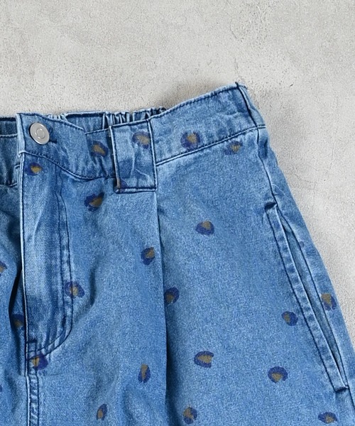 MARKEY'S（マーキーズ）の「レオパードデニムコクーンタックパンツ/おとな（デニムパンツ・レディース・ブルー系その他/ブラック系その他・160cm）」の8枚目の写真