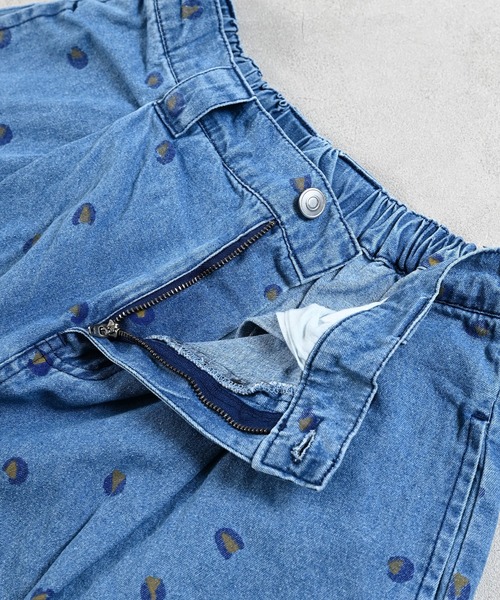 MARKEY'S（マーキーズ）の「レオパードデニムコクーンタックパンツ/おとな（デニムパンツ・レディース・ブルー系その他/ブラック系その他・160cm）」の11枚目の写真