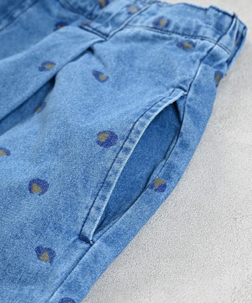 MARKEY'S（マーキーズ）の「レオパードデニムコクーンタックパンツ/おとな（デニムパンツ・レディース・ブルー系その他/ブラック系その他・160cm）」の12枚目の写真