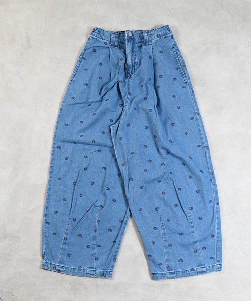 MARKEY'S（マーキーズ）の「レオパードデニムコクーンタックパンツ/おとな（デニムパンツ・レディース・ブルー系その他/ブラック系その他・160cm）」の15枚目の写真
