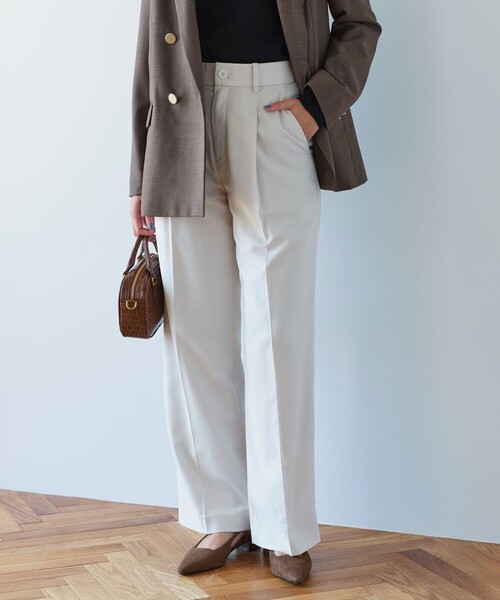 セール】［size SHORT/TALLあり］キチントボトムス カバー ワイド