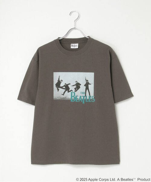 The Beatles（ザビートルズ）の「THE BEATLES ザ ビートルズ tour print Tシャツ（Tシャツ/カットソー・メンズ・オフホワイト/ライトグレー/チャコール・L/M）」の3枚目の写真