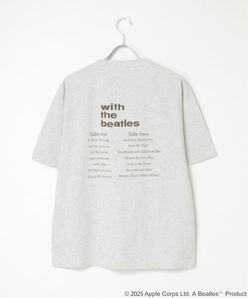 The Beatles（ザビートルズ）の「THE BEATLES ザ ビートルズ tour print Tシャツ（Tシャツ/カットソー・メンズ・オフホワイト/ライトグレー/チャコール・L/M）」の12枚目の写真
