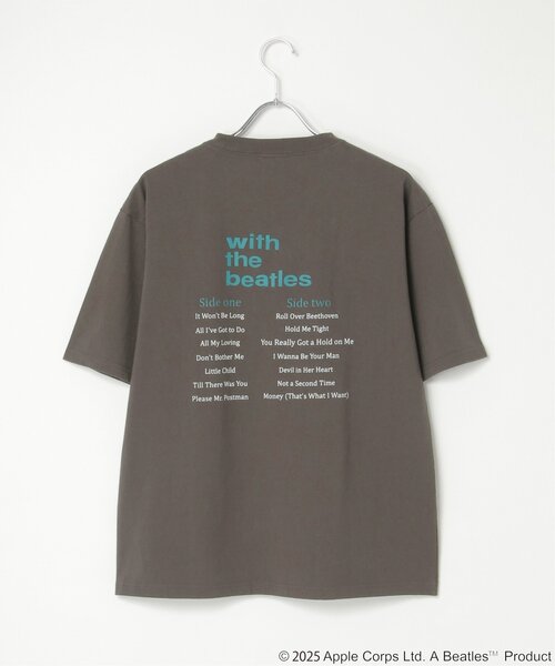 The Beatles（ザビートルズ）の「THE BEATLES ザ ビートルズ tour print Tシャツ（Tシャツ/カットソー・メンズ・オフホワイト/ライトグレー/チャコール・L/M）」の13枚目の写真