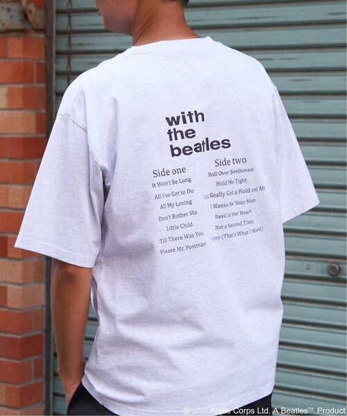The Beatles(ザビートルズ)の「THE BEATLES ザ ビートルズ tour print Tシャツ(Tシャツ/カットソー・メンズ・オフホワイト/ライトグレー/チャコール・L/M)」の19枚目の写真