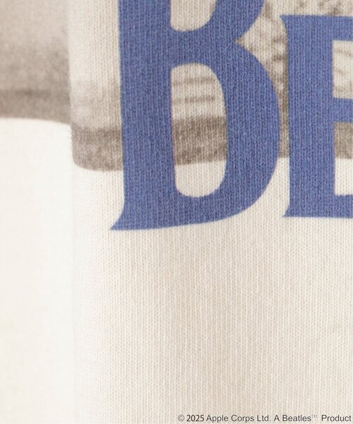 The Beatles(ザビートルズ)の「THE BEATLES ザ ビートルズ tour print Tシャツ(Tシャツ/カットソー・メンズ・オフホワイト/ライトグレー/チャコール・L/M)」の4枚目の写真