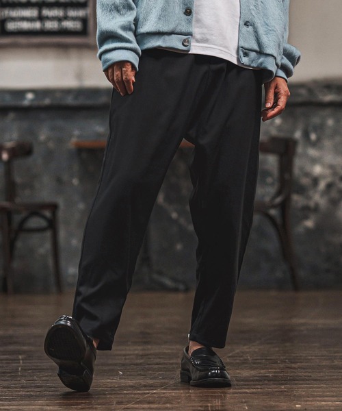 CAMBIO(カンビオ)の「mp14018- TRストレッチツイル裾裏ZIPパンツ(BP-BEA0058)(その他パンツ・メンズ・ブラック/グレー/ネイビー・S/M/L)」の20枚目の写真