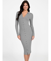 Guess | LS Vn Rib Miranda Sweater Dress ワンピース ドレス(ワンピース)