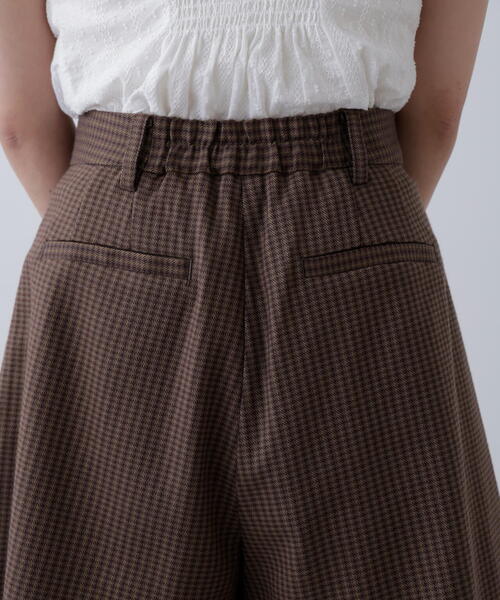 FREE'S MART（フリーズマート）の「◇〈セットアップ対応〉ツータックキュロットパンツ（その他パンツ・レディース・ブラウン/ベージュ・SMALL/MEDIUM）」の12枚目の写真