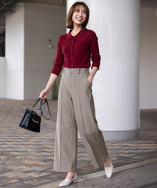 セール】ビューティサーモ2WAYストレッチ ワイドパンツ（その他パンツ