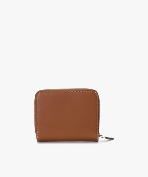 【美品】agnes.bレザー製二つ折り財布 レザー 二つ折りウォレット ZAW01－06 ｜agnès b. VOYAGE FEMME