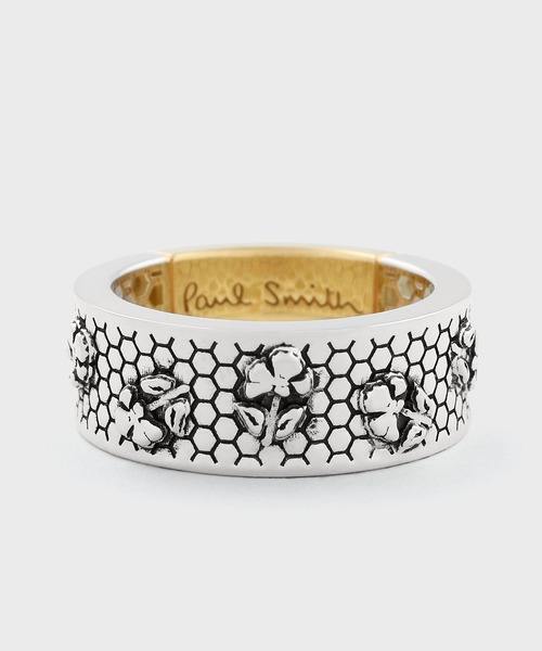 Tri-Flower” シルバーリング【250904 200】（リング）｜Paul Smith