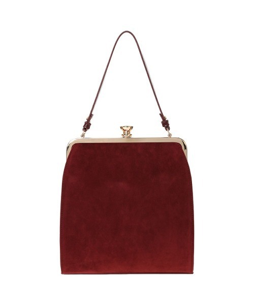 an another angelus（アンアナザーアンジェラス）の「カメオローズ刺繍スクエアがま口バッグ/fint フィント（ハンドバッグ・レディース・ボルドー/ブルーグリーン・FREE）」の13枚目の写真