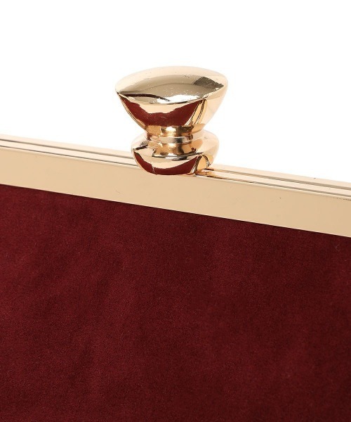 an another angelus（アンアナザーアンジェラス）の「カメオローズ刺繍スクエアがま口バッグ/fint フィント（ハンドバッグ・レディース・ボルドー/ブルーグリーン・FREE）」の16枚目の写真