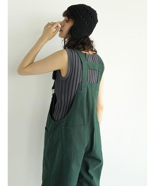 FIKA.(フィーカ)の「High waist overalls(サロペット/オーバーオール・レディース・グリーン系その他3/ブラウン・MEDIUM)」の14枚目の写真