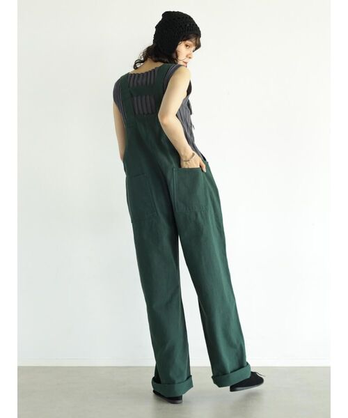 FIKA.(フィーカ)の「High waist overalls(サロペット/オーバーオール・レディース・グリーン系その他3/ブラウン・MEDIUM)」の19枚目の写真