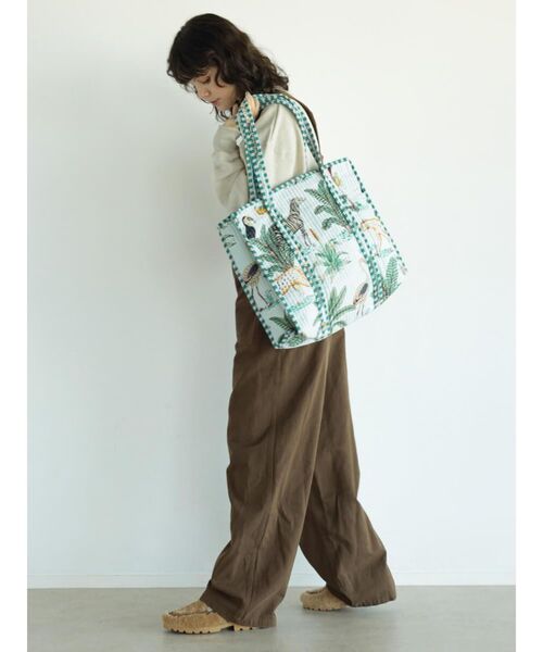 FIKA.(フィーカ)の「High waist overalls(サロペット/オーバーオール・レディース・グリーン系その他3/ブラウン・MEDIUM)」の6枚目の写真