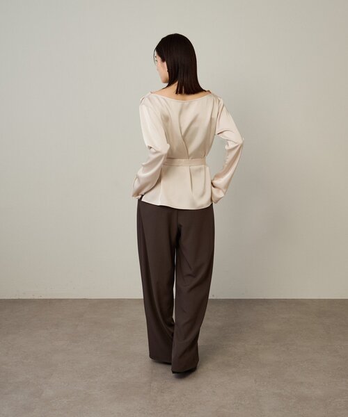 セール】ドレープブラウス（シャツ/ブラウス）｜Omekashi（オメカシ