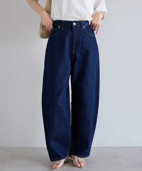 カーブデニム（デニムパンツ）｜Bonjour Sagan（ボンジュールサガン