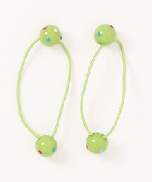 bibmilk(ru~N)BIBMILK DOT BALL PONY - 2PCS(wAS)