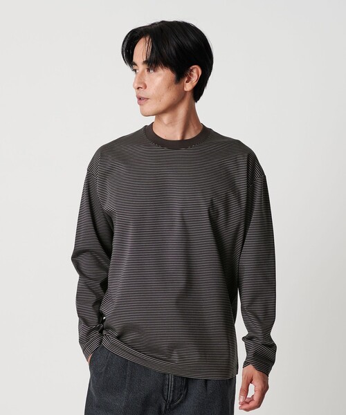 プラチナ ポンチ クルーネック カットソー 抗菌防臭（Tシャツ