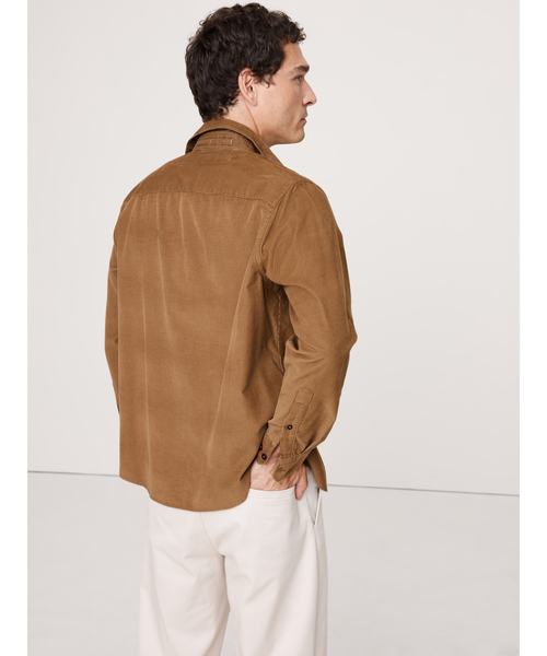 Banana Republic(バナナリパブリック)の「◆スタンダードフィット コーデュロイ シャツ(シャツ/ブラウス・メンズ・イエロー/ベージュ/アイボリー/ブルー・XL/M/S/L)」の7枚目の写真