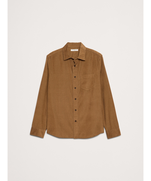 Banana Republic(バナナリパブリック)の「◆スタンダードフィット コーデュロイ シャツ(シャツ/ブラウス・メンズ・イエロー/ベージュ/アイボリー/ブルー・XL/M/S/L)」の9枚目の写真