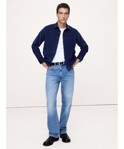 Banana Republic(バナナリパブリック)の「◆スタンダードフィット コーデュロイ シャツ(シャツ/ブラウス・メンズ・イエロー/ベージュ/アイボリー/ブルー・XL/M/S/L)」の6枚目の写真