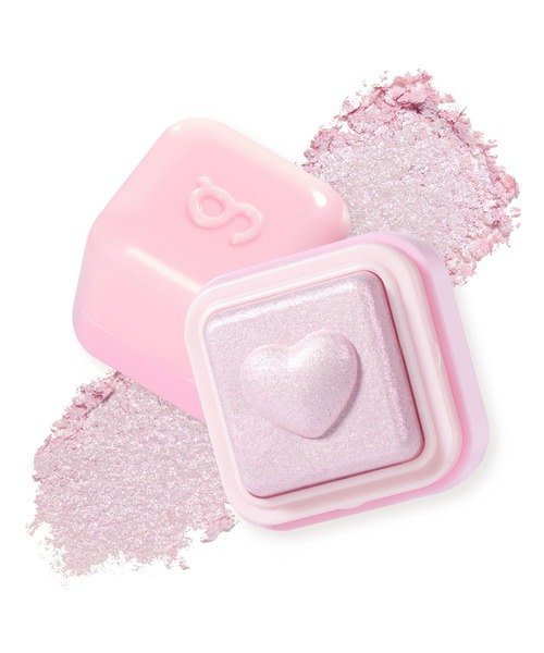 colorgram（カラーグラム）の「ミルクブリンハートライター（ハイライト/シェーディング・レディース・08 オールライトピンク/02 ピンクハート/01 ピーチハート/06 バブルスブルー/07 バターカップアイボリー・FREE）」の4枚目の写真