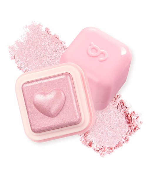 colorgram（カラーグラム）の「ミルクブリンハートライター（ハイライト/シェーディング・レディース・08 オールライトピンク/02 ピンクハート/01 ピーチハート/06 バブルスブルー/07 バターカップアイボリー・FREE）」の5枚目の写真