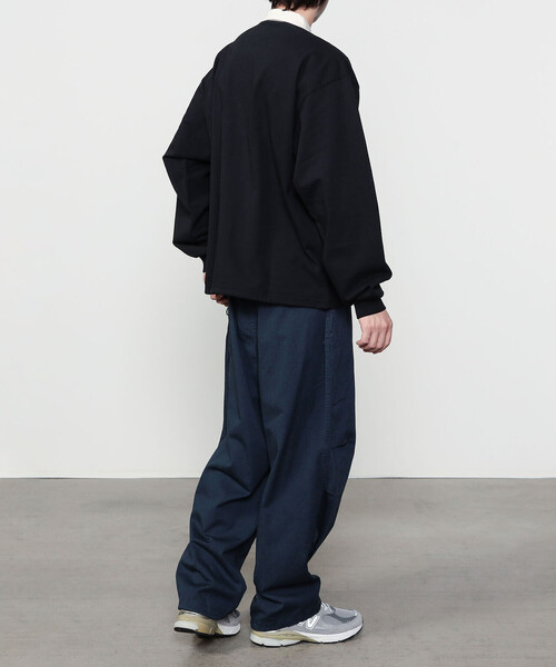 SEDAN ALL-PURPOSE | コットン 長袖ラグビーシャツ MEN（ポロシャツ