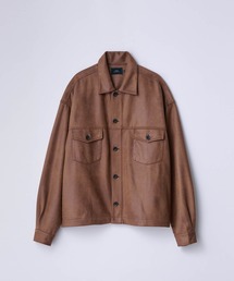 SLICK スリック セットアップ フェイクレザー オーバーサイズ SLY（スライ）の「FAUX LEATHER OVERSIZE BZ フォックスレザー