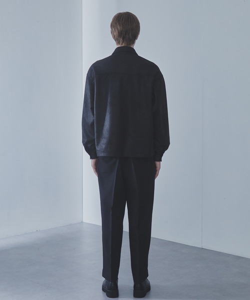 SLICK（スリック）の「【SLICK/スリック】Synthetic Leather Trucker Jacket/シンセティックレザートラッカージャケット（その他アウター・メンズ・ブラック/ブラウン・1/2/3）」の20枚目の写真